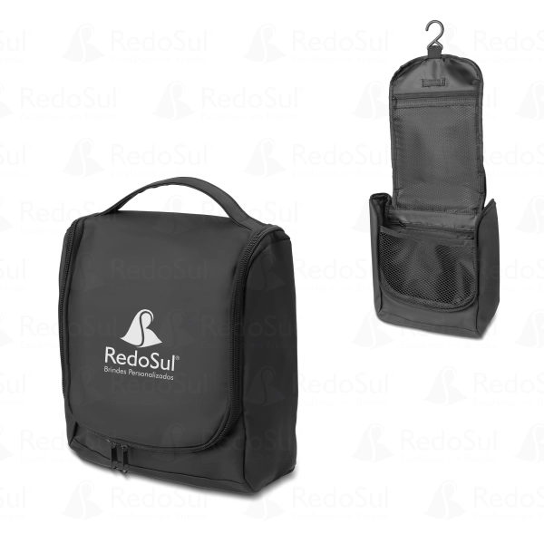 RD 832109-Necessaire em PU Personalizada com zíper RD 832109-Necessaire em PU Personalizada com zíper